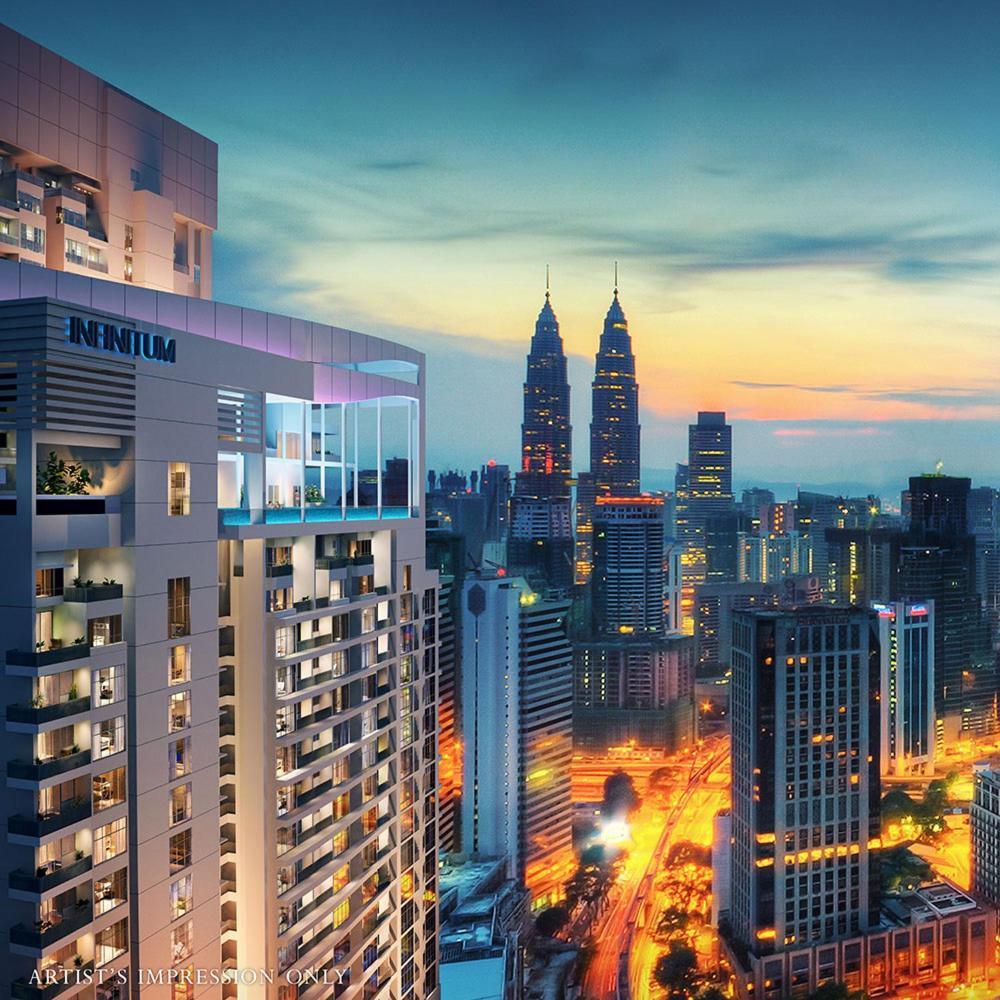דירות קואלה לומפור The Luxe Infinitum Klcc By Kl Malaysia מראה חיצוני תמונה